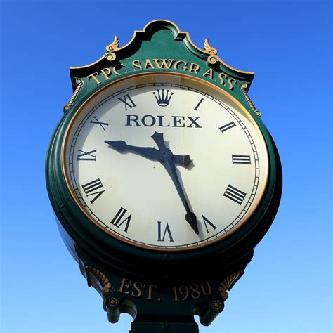 why are there rolex clocks